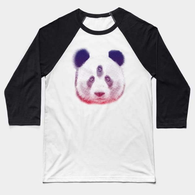 Oso panda FAce Baseball T-Shirt by Damian